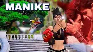 Manike || free fire Love video || Hye Ye Meri Aankhe Raat Bhar Kare Baat Teri #GAMING_BITTU
