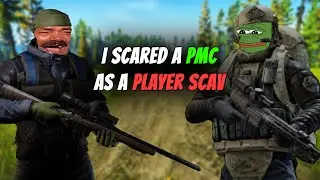 I scared a PMC as a Player Scav | Escape from Tarkov