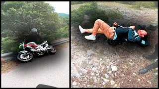 UN MIO AMICO FA UN INCIDENTE IN MOTO! 😞