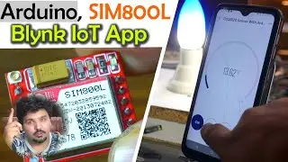 SIM800L and Blynk with Arduino in Hindi Urdu, Arduino Blynk,, IoT project, No ESP32 & ESP8266