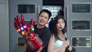 Iron Man Tony Stark New Infinity Gauntlet from Avengers Endgame