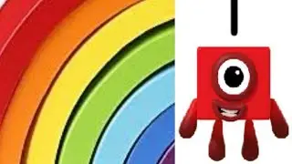 Numberblocks One in Roblox riding a rainbow carpet || Watch me play!