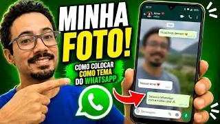How to set my photo as a WhatsApp theme in 2026.