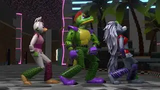 [Blender FNAF] The Animatronics are on their way to catch Gregory