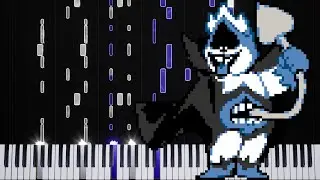 Chaos King - Deltarune - Piano