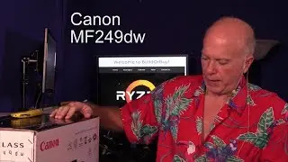 Canon MF249dw Laser Printer - Unboxing & Setup