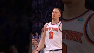 Donte DiVincenzo with a CLUTCH 3 late in Game 1 ⚡️ 