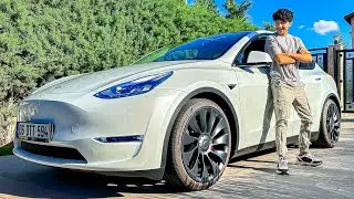 YENİ ÇILGIN ARABAM TESLA!