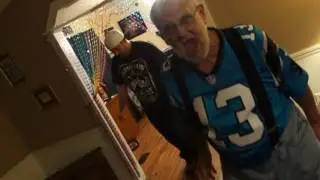 Angry Grandpa Is On Helium - Superbowl 50 Freakout!
