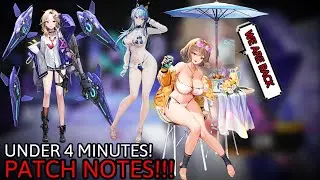 Ein + Summer Rerun & New Chapter Patch Note In Under 4 Minutes | NIKKE Goddess of Victory