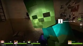DÍA DE DE LOCURA!! - Willyrex Y sTaXx - MINECRAFT MOD - LEFT 4 DEAD 2 [Parte 1]
