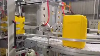 20L 25L HDPE Ediable oil cooking oil jerry cans high speed blow molding machine auto deflashing