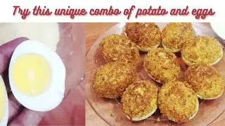 A Unique And Energetic Potato And Eggs Combo - FOOD SHOOD