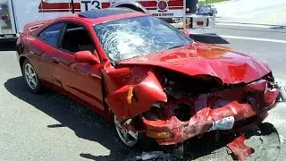 Cheating Death By Inches-Car Crash compilation #114 2015 HD