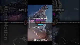 Evolved Godzilla MV(Full Power) #vs Shimo(Full Power) #monsterverse #kaiju