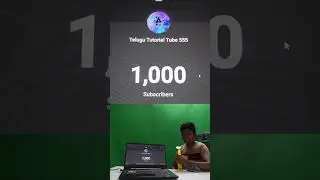 Happy 1K Subscribers 😍❤️🥳 #shorts #ytshorts #viral #trending