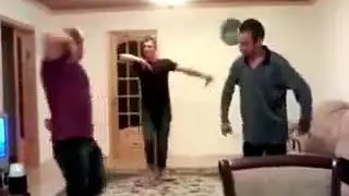Пьяное сальто))