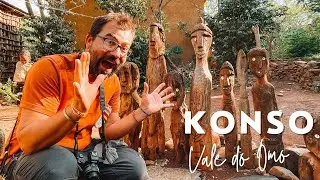 Aqui os homens precisam de pegar em pedras de 50kg para casar! Fomos conhecer os Konso, na Etiópia.