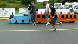 Canary Derby for cancer - Thomas The Train
