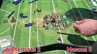 Guild Ball Season 4.6 Masons vs Alchemists