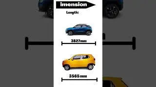 Ultimate Micro SUV showdown Tata Punch 👊 VS Maruti S Presso #shorts #shortvideo