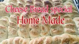 HOW TO MAKE CHEESE BREAD SPECIAL/ HOME MADE