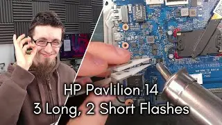 HP Pavilion: 3 Long, 2 Short caps flashes - LFC