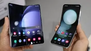 Samsung Z Fold 5 & Z Flip 5 Unboxing (Blue) + Camera Samples
