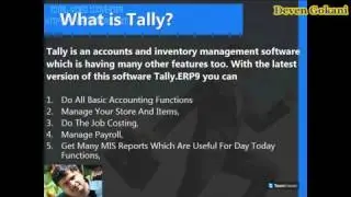 Manual Accounting and Tally Erp9 in Hindi