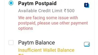 we are facing some issues with Paytm postpaid 