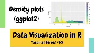 Plotting in R using ggplot2: Density plots (Data Visualization Basics in R #10)
