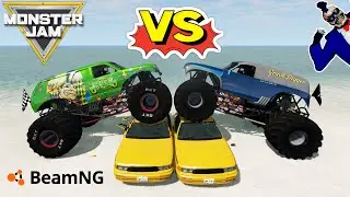 Monster Jam Monster Trucks Crash Battle 2020 Championship | BeamNG Drive