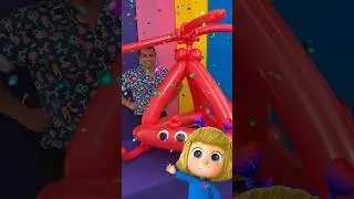 Helicopter Balloon Art 🚁🎈#morphle #kids #balloon