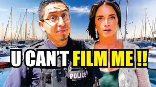 KRISPY KAREN CALLS THE COPS & GETS WRECKED !!