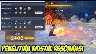 Vibro Crystal research (2400 Score) - Genshin impact