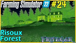 Let's Play FS22, Risoux Forest #24: Night Vision!