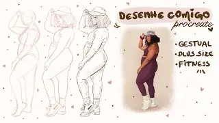 Como Desenhar Pessoa Gordinha | Desenho Gestual Plus Size