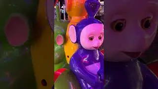 Teletubbie ride #kira #funny