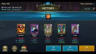 Raid Shadow Legends RSL: Hard Doom Tower Floor 109 Rotation 2