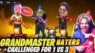 Region Top 1 Grandmaster Haters Challenge Me For 1 vs 2😱 Laka Gamer
