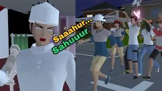 Sakura School Simulator Ramadhan Tiba DJ Lagu Sahur Sahur | Bangunin Sahur Marhaban Ya Ramadhan