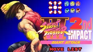 Street Fighter III: 2nd Impact - Yang Move List