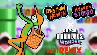 Piranha Plants on Parade (Mario Wonder) | Rhythm Heaven / Heaven Studio mini Remix