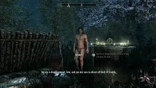 SKYRIM: Kaidan being a bit moody, a bit brooding, a good listener, and always honorable!