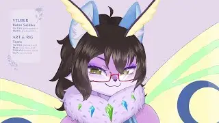 【 Live2D Showcase - Furry Vtuber model 】🏳️‍⚧️ Robin 🧪