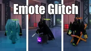 TDS Glitch that make you move with emote's object (Roblox)