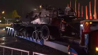 На выставку Минобороны России на Поклонной горе доставили танк M1 Abrams
