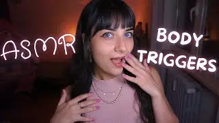 ASMR usando solo il mio CORPO! Body triggers, body scratching, body tapping