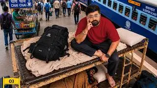 Living Inside a Railway Station for 14 Days - Day 03 🚂