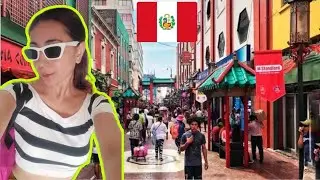Mexicana reacciona al Barrio chino Peruano #peru #comidaperuana